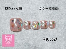 フロル(FLOR)/フット定額¥9570　RUNA限定/韓国