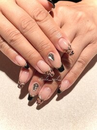 ヒョウ柄フレンチ