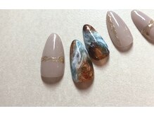 エシレ(ECHIRE)の雰囲気（【ネイル】素材を重視した大人/ニュアンス/ベージュ系ネイル）