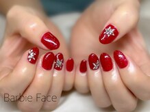 バービーフェイス 恵比寿(Barbie Face)/クリスマスネイル