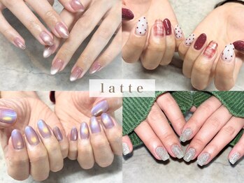 ラテ(latte)の写真/《まごころ込めて*》デザイン＋フォルムにこだわる、周りと差がつくお洒落を♪【豊富な定額＆持込アート】