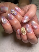 ネイルフレーバー(Nail Fravor)/ぷっくりフラワー