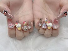 ハニーネイル 新宿店(Honey NAIL)/キャラクターのせ放題