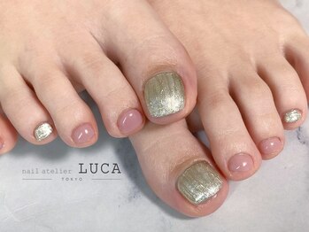 ネイルアトリエルカ(nail atelier LUCA)/W-615 シャンパンゴールドミラー