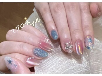 マグロ ネイルサロンの写真/シンプル～こだわり派さんまでお任せください◎あなたの理想を叶えるサロンです♪
