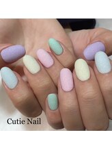 キューティネイル(Cutie Nail)/春☆パステルシュガーネイル