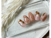 ネイルサロン アージュ(Nail Salon A jyu)/ニュアンスフラワー