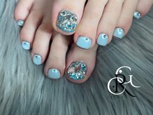 クレージュネイル(CRG NAIL)/フット　つけ放題コース