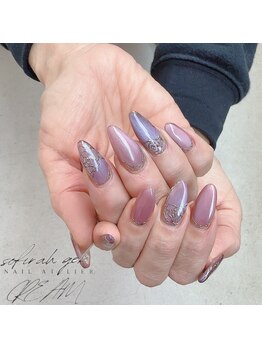 クリーム(Nail Atelier CREAM)/ローズネイル☆