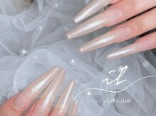 イル 神戸店/ラメワンカラーネイル