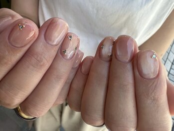 エラン(elan)の写真/【爪への負担は小さく◎見惚れる仕上がりに】