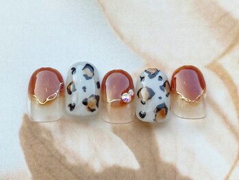 ココロ 新橋(kokoro)/9月定額ネイルデザイン☆華やか