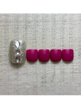 ネイルサロンアジアン 池袋店/平日限定★フットネイル¥5500