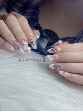 ラムネイル 恵比寿店(RAMU nail)/チップ長さだし+やり放題コース