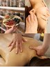 ペア割◎【ご褒美デトックス】黄土よもぎ蒸し+全身リンパ+ヘッドスパ130分