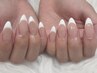 【上品な手元に】Hand フレンチネイル 初回オフ無料