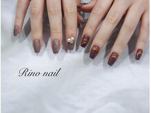 リノ ネイル(Rino nail)/大人かわいいパープル