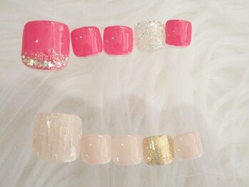 フェリーチェ(nail salon&school felice)/FOOT定額デザイン