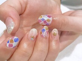 モロッカンタイル柄
