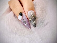 ルビーネイル 名古屋駅桜通口店(RUBY NAIL)/10本長さ出し10本アート付け放題