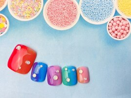 グラデーションネイル