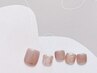 【フット】ワンカラー+足裏トラブルケア＆保湿ケア♪