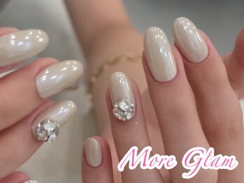 モアグラム 原宿竹下口店(More Glam)/秋ネイル/ボルドー