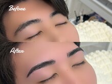 エムズアイブロウ 大和西大寺(M’sアイブロウ)/メンズハリウッドブロウリフト