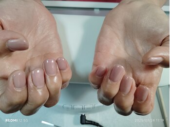 ケア付きワンカラー