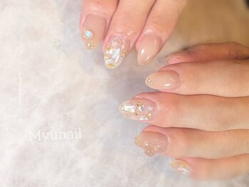 ミュウ ネイル(Myu nail)の写真/季節感やトレンドを取り入れることはもちろん、あなたにぴったりのデザインをご提案♪[定額ネイル￥5,300]
