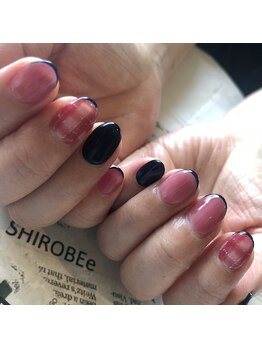 トータルサロン 白べぇーっ プラス/チェックネイル