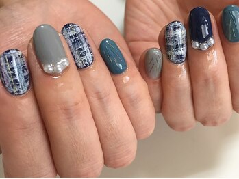 ツィードを大人シンプルに。