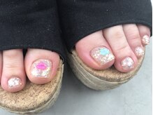 プティットスリール 西尾店(Petit Sourire)/【foot】ホロラメMIXキラキラ♪