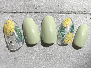 スリー(THREE)/June,2020/nail design