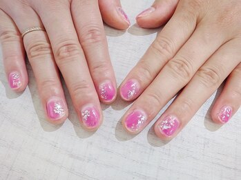 ラルネイル 大宮(Lull. nail)/＊ピンク＊塗りかけ＊