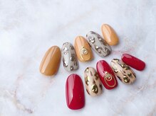 ブリオン 六本松店(Bullion)/メタルレオパードネイル