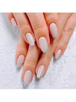 先端ラメライン ワンカラー