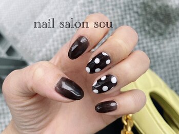 ソウ 難波店 nail salon Sou/ドットnail