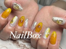 エーネイルボックス(A_NAILBOX)/ひまわりアート◆