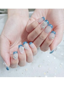 ビュービー ネイル(Beaubie Nail)/持ち込みデザインパラジェル変更