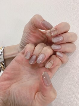 レインボーネイル 池袋(RainbowNail)/チェックネイル