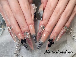 ツイード×チーク