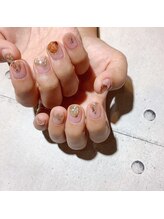 アティックネイルアトリエ(attic nail atelier)/べっこうネイル★