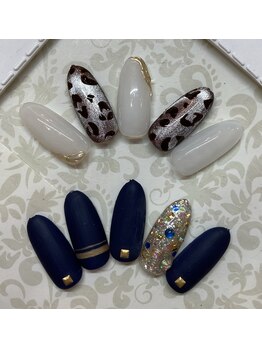 ティーエヌ 本厚木店/秋ネイル☆6500円【7150円税込】