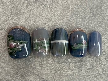 カラネイル 南森町店(calla nail)/「モネの睡蓮」