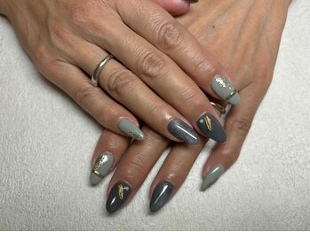 エーナイン 手稲店/秋ネイル