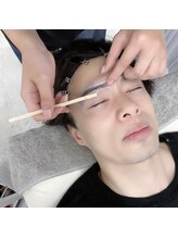 眉毛男子 池袋店/ご利用STEP３）眉毛のデザイン