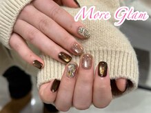 モアグラム 原宿竹下口店(More Glam)/秋ネイル/ボルドー