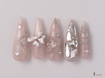 リボンストーンワンホン¥13500