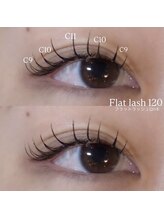 アヤネイルズ アンド アイラッシュ(AYA NAILZ.＆Eyelash)/フラットラッシュ120本｜Cカール